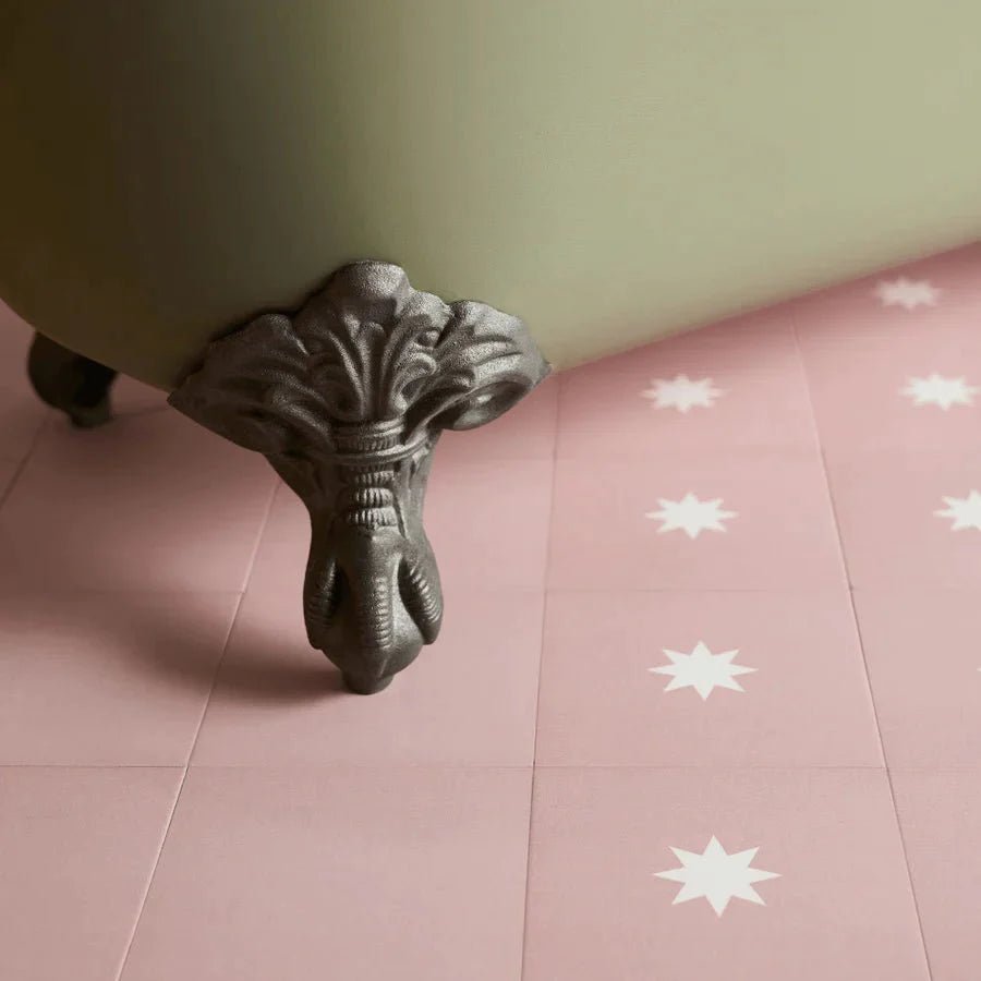 Bert & May - Luna Cherry Porcelain Matt, 20 x 20cm - Tiles & Stone To You