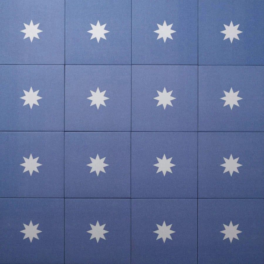 Bert & May - Luna Navy Porcelain Matt, 20 x 20cm - Tiles & Stone To You