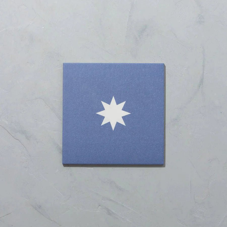 Bert & May - Luna Navy Porcelain Matt, 20 x 20cm - Tiles & Stone To You
