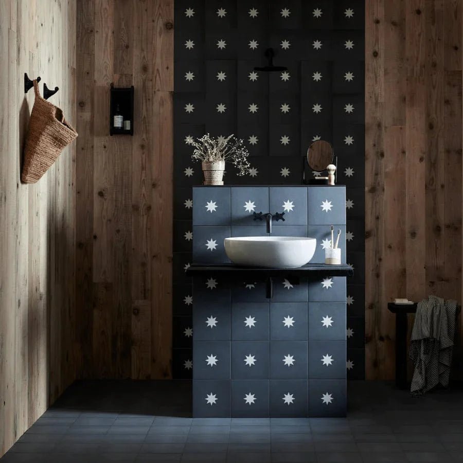 Bert & May - Luna Old Iron Porcelain Matt, 20 x 20cm - Tiles & Stone To You