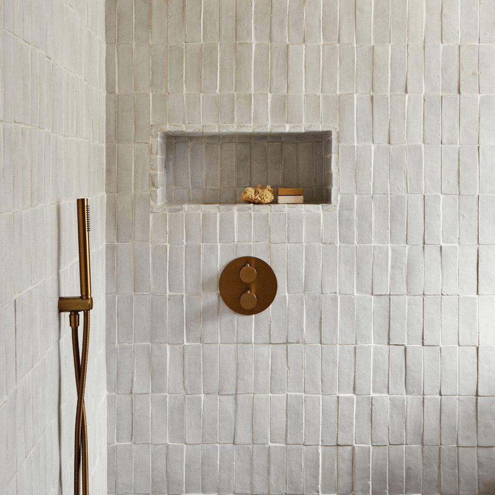 Bert & May - Marrakesh Cloudy White Bejmat, 15 x 5cm - Tiles & Stone To You