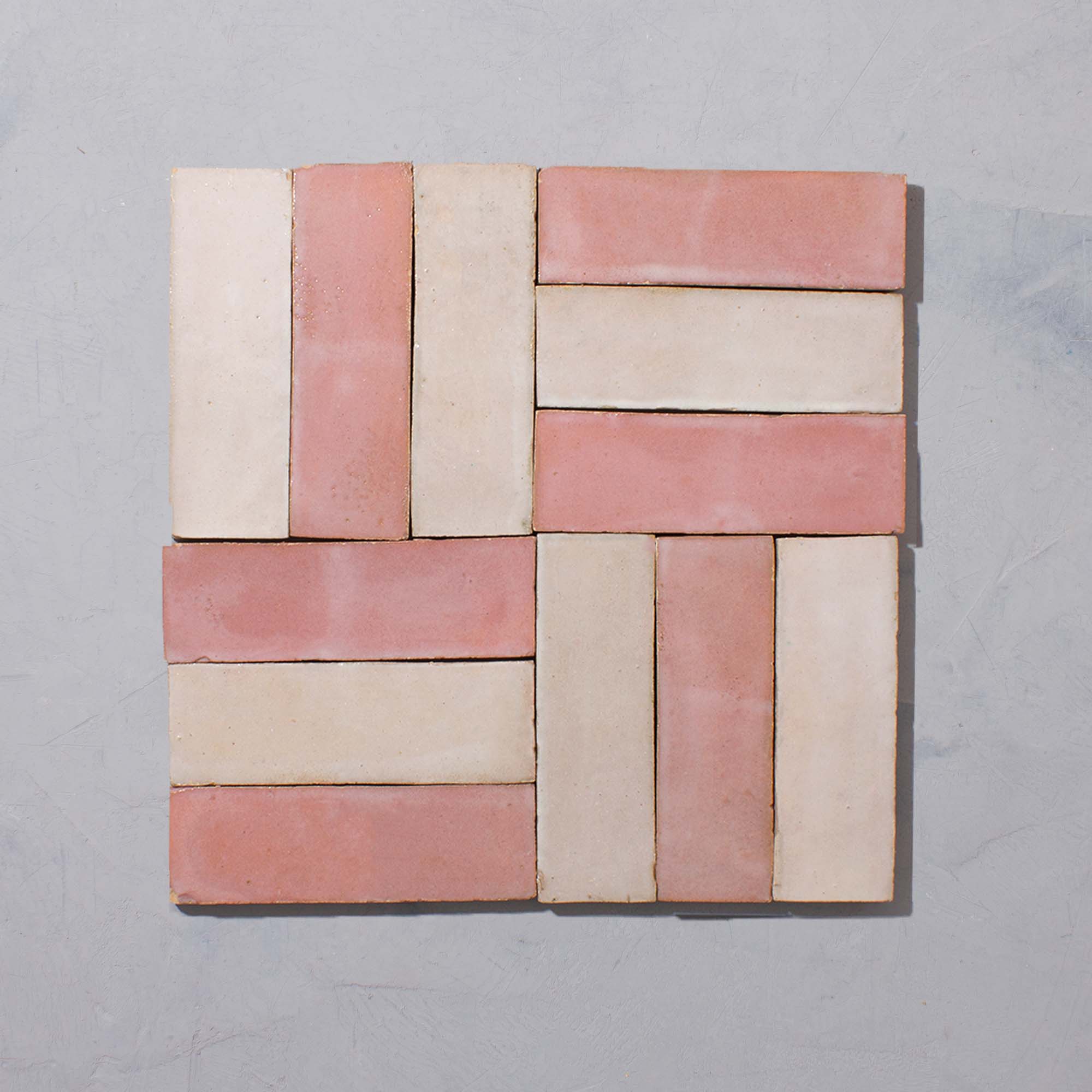 Bert & May - Marrakesh Leather Pale Bejmat, 15 x 5cm - Tiles & Stone To You