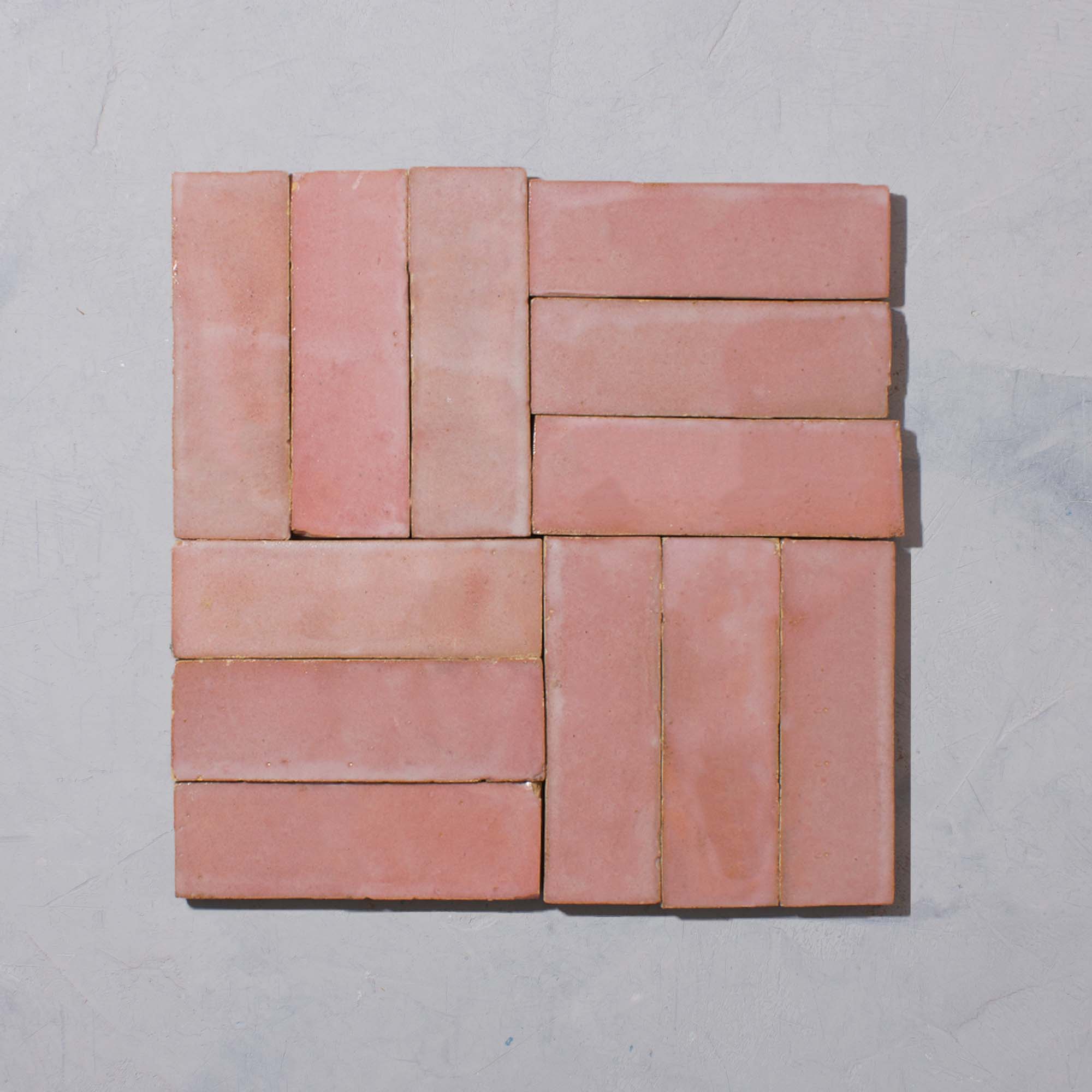 Bert & May - Marrakesh Leather Pale Bejmat, 15 x 5cm - Tiles & Stone To You