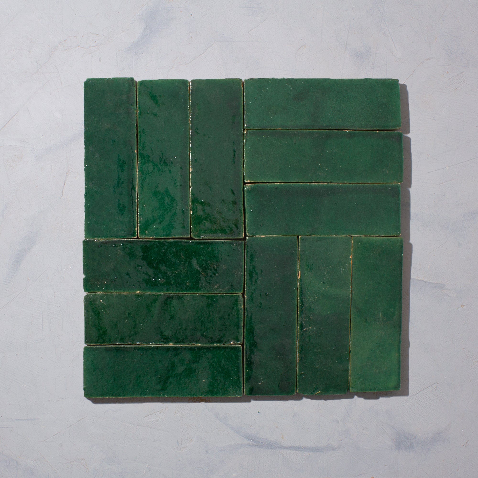 Bert & May - Marrakesh Moss Green Bejmat, 15 x 5cm - Tiles & Stone To You
