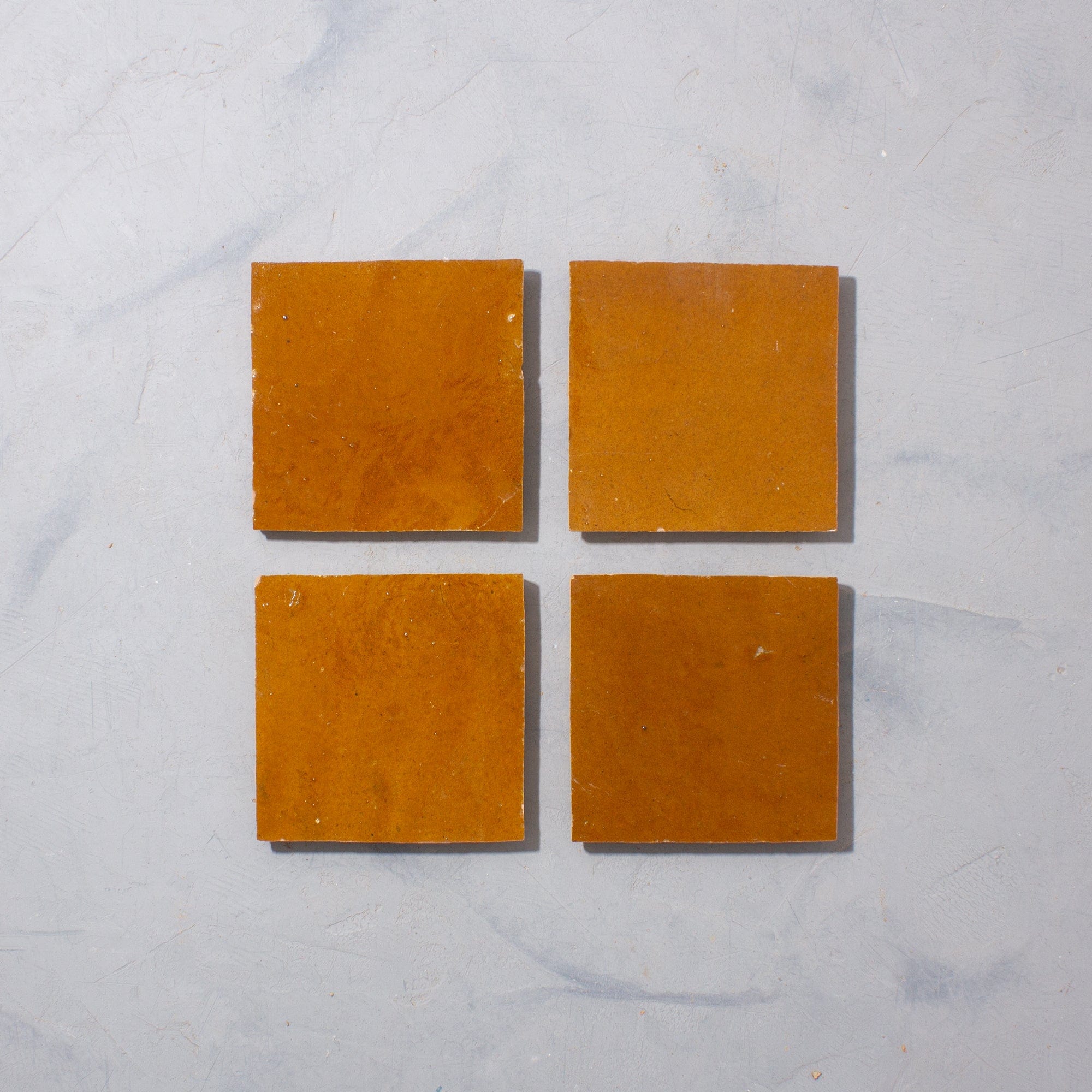 Bert & May - Marrakesh Ochre Zellige, 10 x 10cm - Tiles & Stone To You