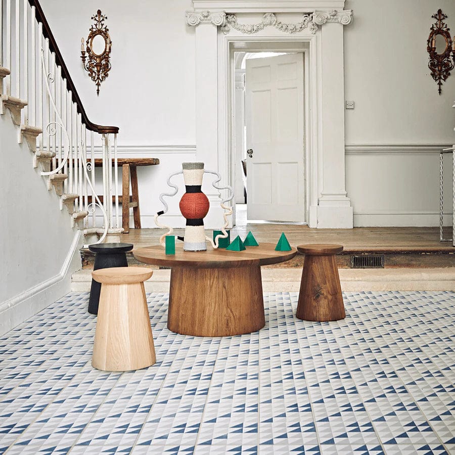 Bert & May - Navy Majadas Porcelain Matt, 20 x 20cm - Tiles & Stone To You