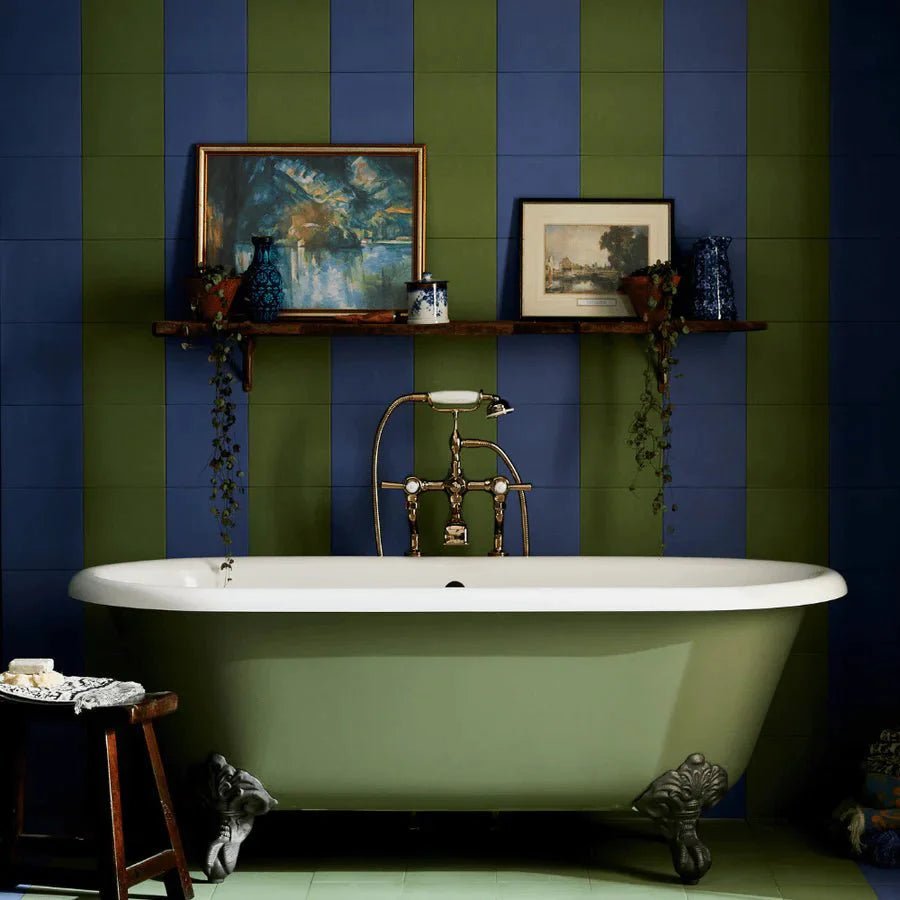 Bert & May - Navy Porcelain Matt, 20 x 20cm - Tiles & Stone To You