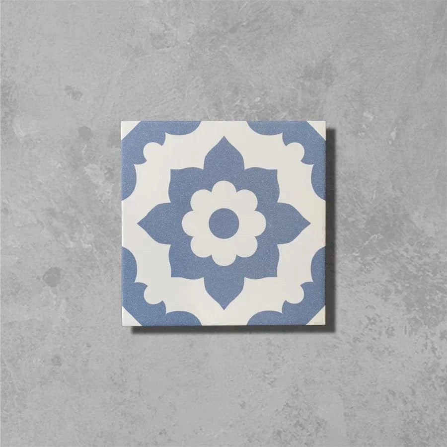 Bert & May - Navy Santona Porcelain Matt, 20 x 20cm - Tiles & Stone To You