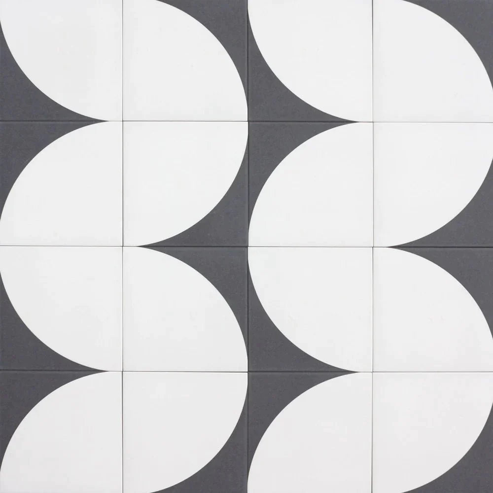 Bert & May - Old Iron Arco Porcelain Matt, 20 x 20cm - Tiles & Stone To You