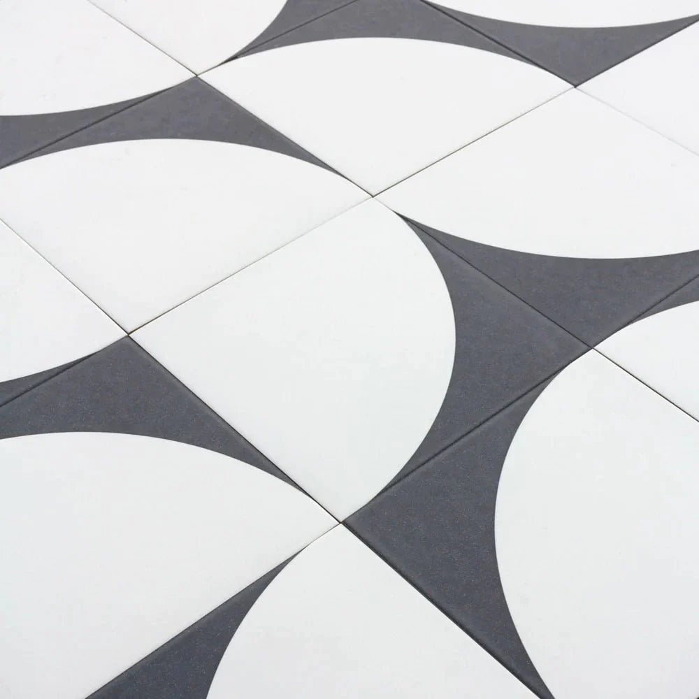 Bert & May - Old Iron Arco Porcelain Matt, 20 x 20cm - Tiles & Stone To You