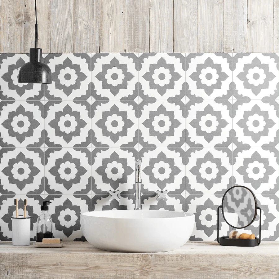 Bert & May - Old Iron Santona Porcelain Matt, 20 x 20cm - Tiles & Stone To You