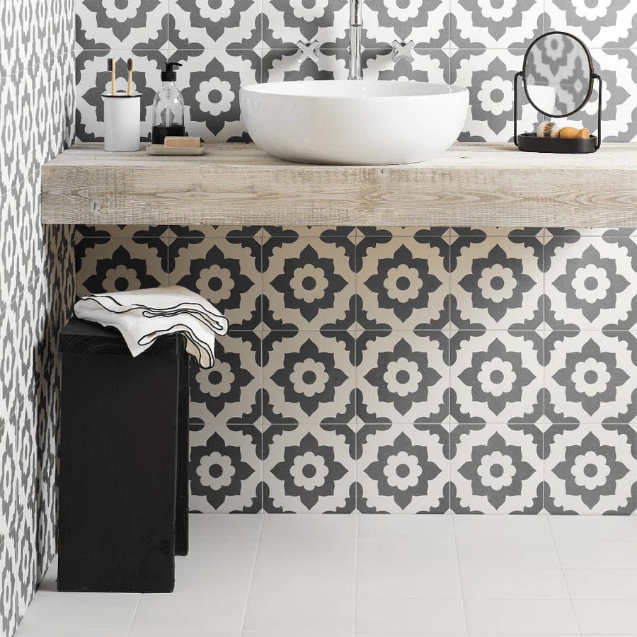 Bert & May - Old Iron Santona Porcelain Matt, 20 x 20cm - Tiles & Stone To You