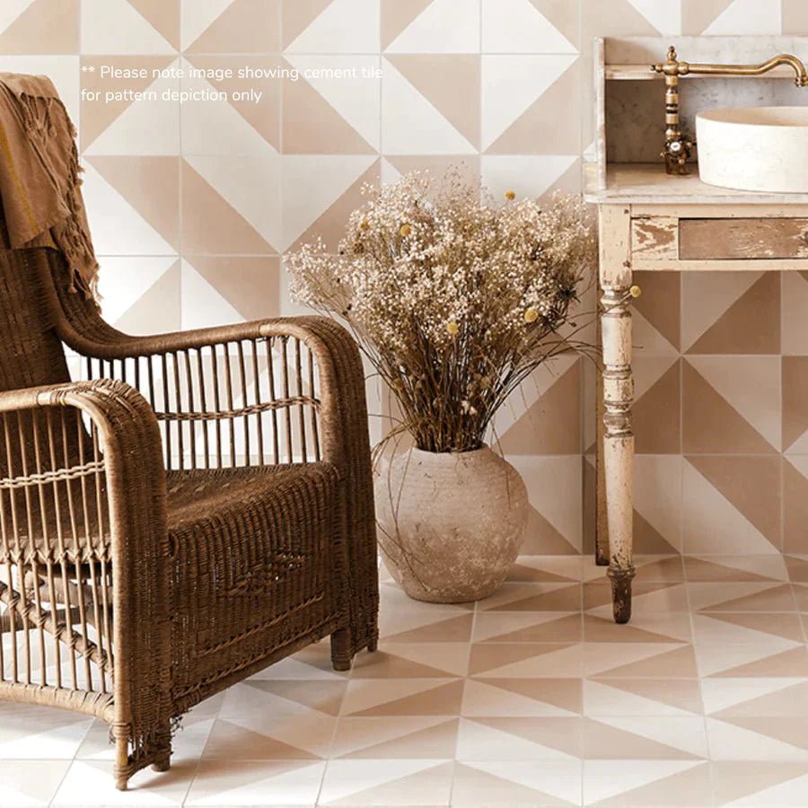 Bert & May - Pearl Alalpardo Porcelain Matt, 20 x 20cm - Tiles & Stone To You