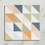 Ca' Pietra - Kaleidoscope Porcelain Fritillary Matt, 22.5 x 22.5cm (16472CFG)
