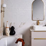 Ca' Pietra - Preen Porcelain Mosaic White Gloss, 30.5 x 30cm (16482CFG)