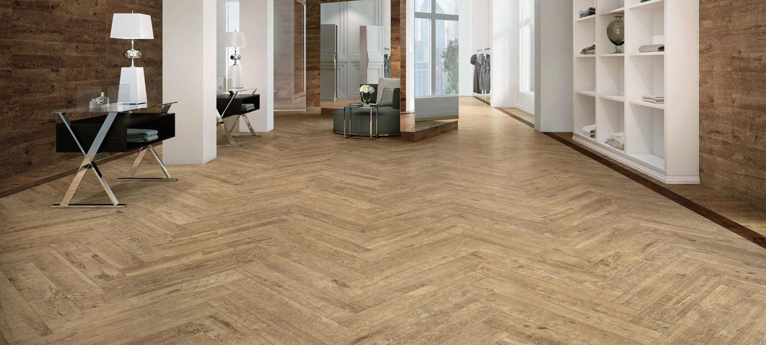 Minoli - Axis Golden Oak Matt, 22.5 x 90cm (VCO2714) - Tiles & Stone To You