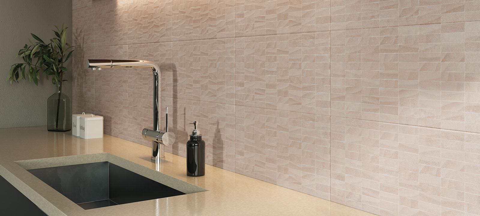 Minoli - Beton Beige Matt Wall Only Decor 25 x 50cm (VCO3731) - Tiles & Stone To You