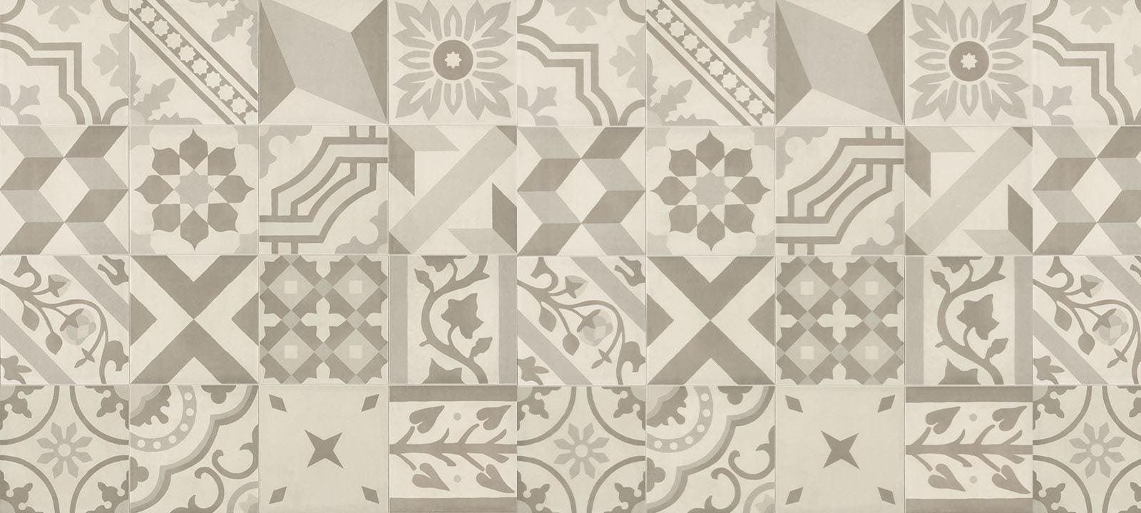 Minoli - De-Segni Random Mix Osso Blend Matt, 20 x 20cm (VCO3672) - Tiles & Stone To You