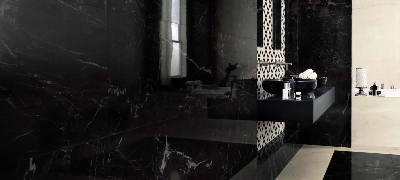 Minoli - Marvel Noir Saint Laurent Lappato, 30 x 60cm (VC02830) - Tiles & Stone To You