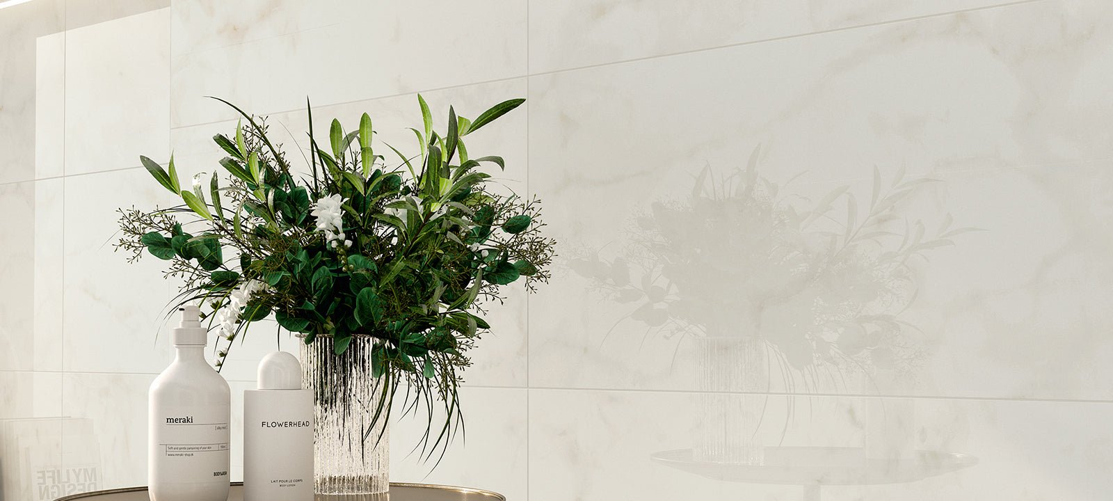 Minoli - Marvel Shine Calacatta Delicato, 60 x 120cm (MVH1023) - Tiles & Stone To You