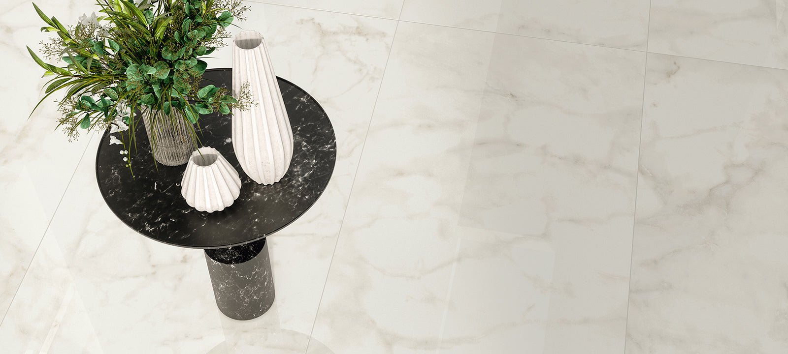 Minoli - Marvel Shine Calacatta Delicato Lappato, 60 x 60cm (VC03783) - Tiles & Stone To You