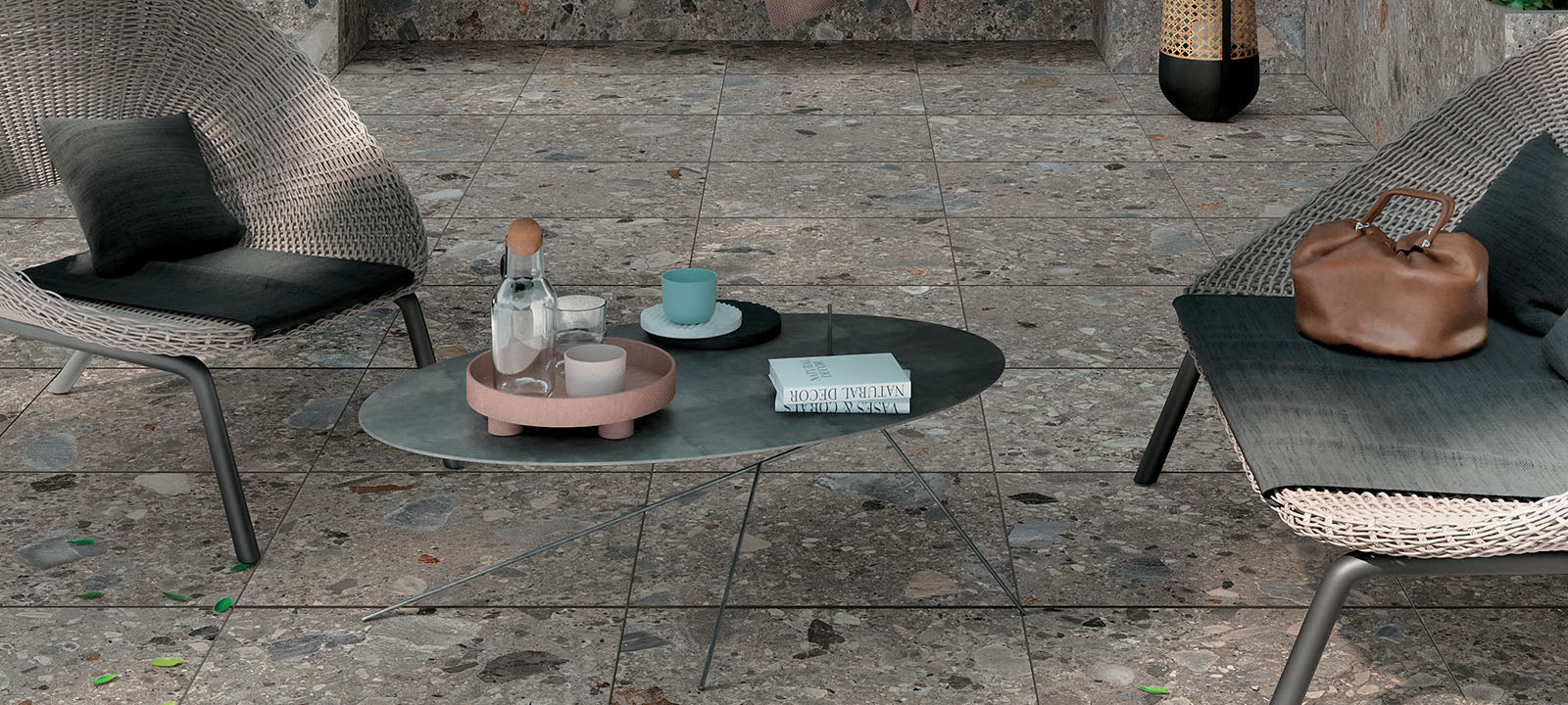 Minoli - Norway Farge Textured Outdoor, 60 x 60cm (VC03722) - Tiles & Stone To You