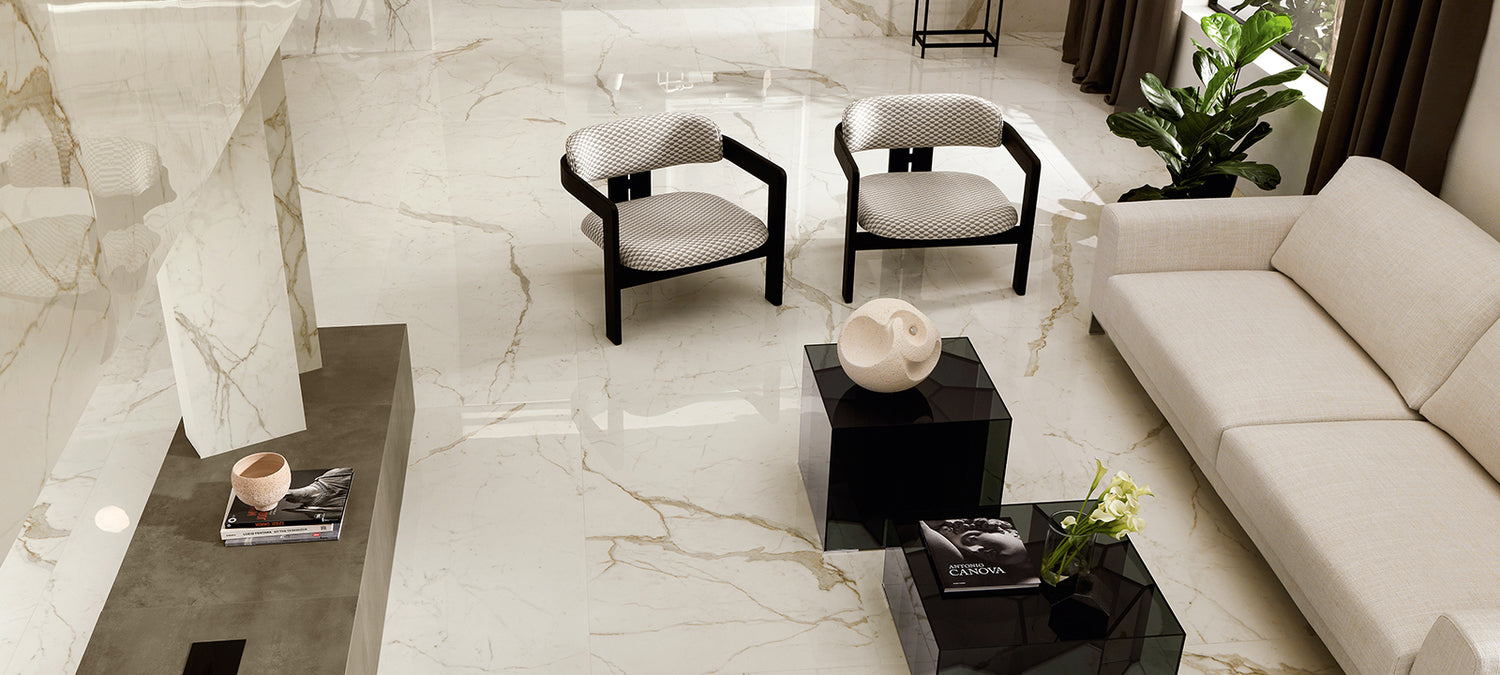 Minoli - Marvel Shine Calacatta Prestigio Matt, 60 x 120cm (MVH1021)