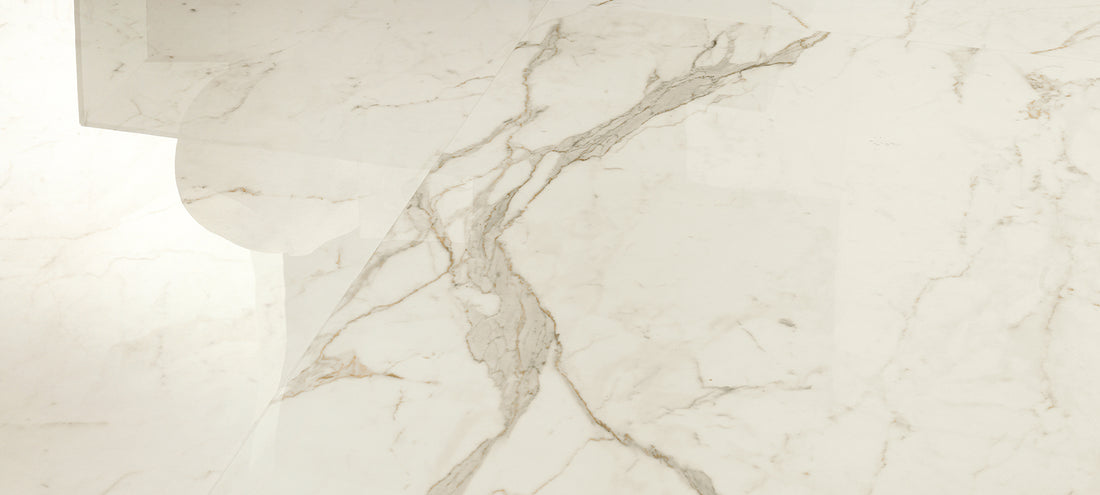 Minoli - Marvel Shine Calacatta Prestigio Polished, 60 x 120cm (MVH1025)