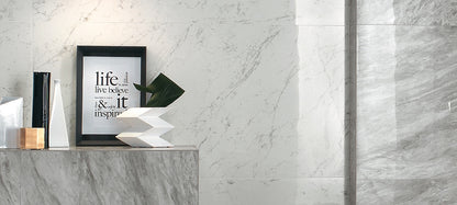 Minoli - Marvel Carrara Pure Herringbone, 30.5 x 30cm (VC03341)