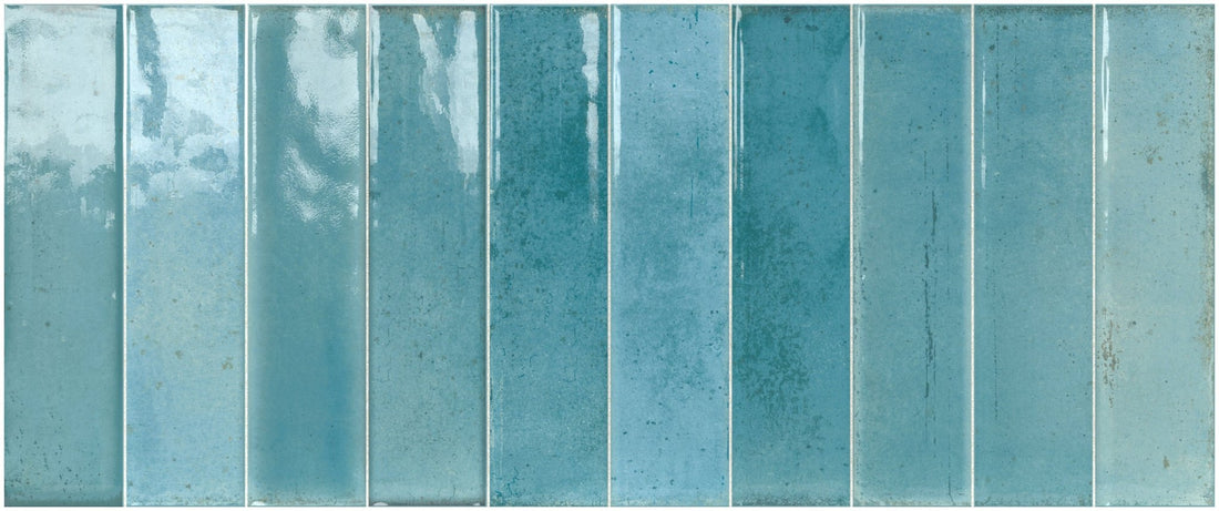 Artisan Azzurro Gloss, 25 x 60cm - Tiles & Stone To You