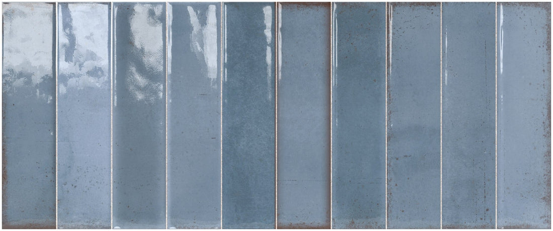 Artisan Blu Gloss, 25 x 60cm - Tiles &amp; Stone To You