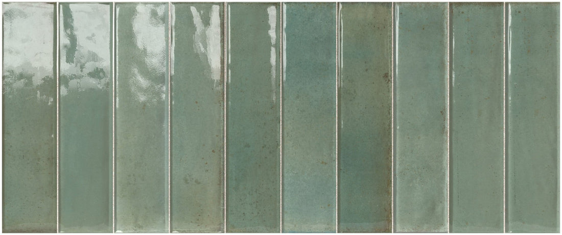 Artisan Verde Gloss, 25 x 60cm - Tiles &amp; Stone To You