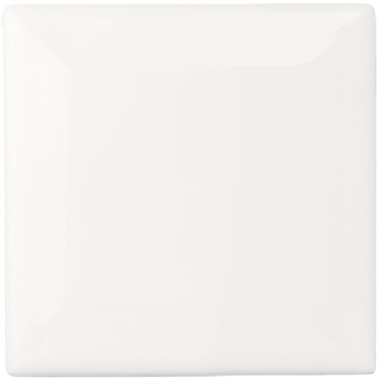 Original Style - Brilliant White Metro Bevelled Corner Tile, 7.5 x 7.5cm (IM-0014813)