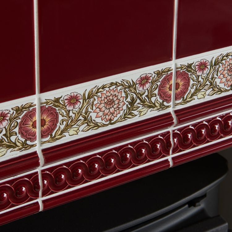 Original Style - Burgundy Astragal Moulding, 15.2 x 2.1cm (IM-0016342)