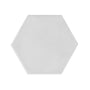 Ca' Pietra - Medina Hexagon Porcelain Latte Matt, 14 x 16cm (7513)