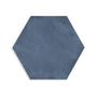 Ca' Pietra - Medina Hexagon Porcelain Navy Matt, 14 x 16cm (7514)