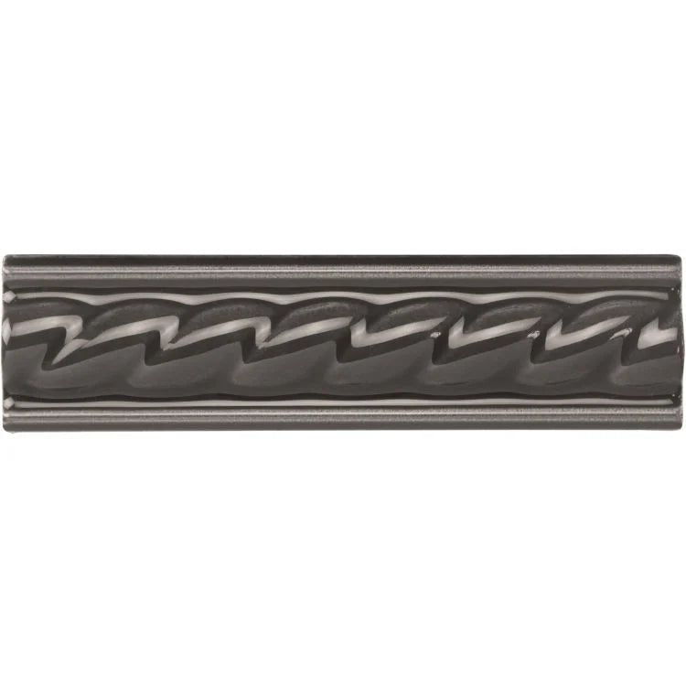 Original Style - Charcoal Grey Rope Moulding, 15.2 x 4cm (IM-0017125)