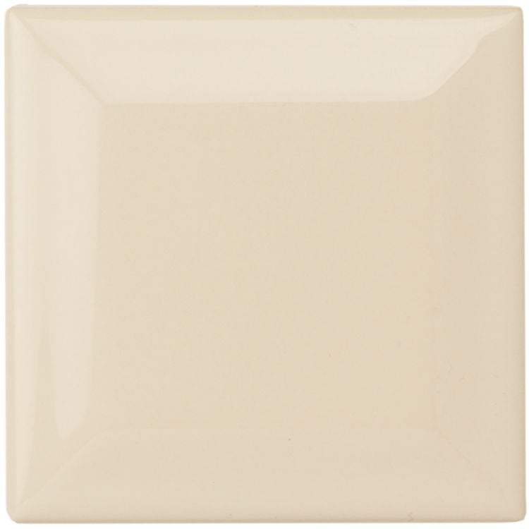 Original Style - County White Metro Bevelled Corner Tile, 7.5 x 7.5cm (IM-0001015)