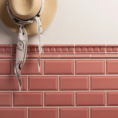 Original Style - Duchy Pink Dentil Moulding, 15.2 x 5cm (IM-0030102)