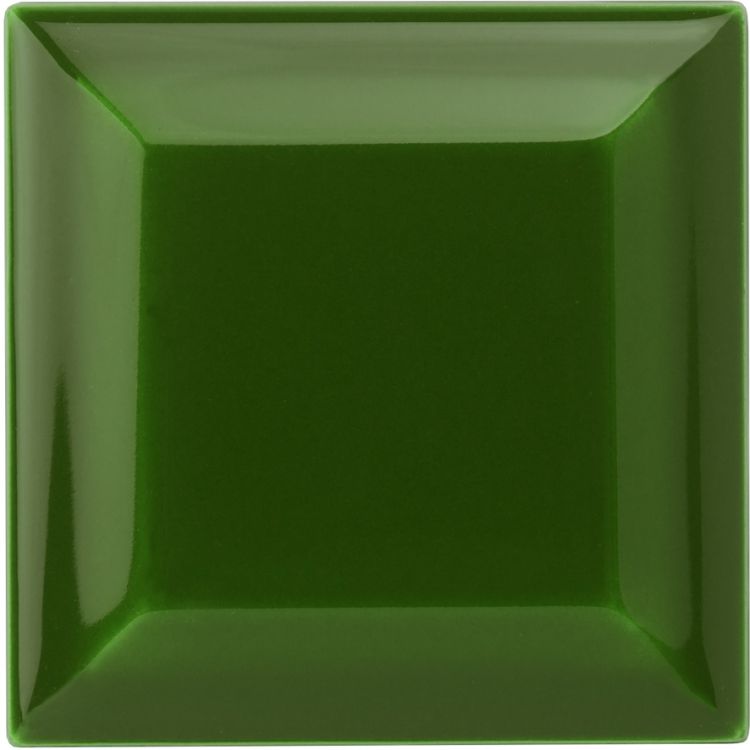 Original Style - Edwardian Green Metro Bevelled Corner Tile, 7.5 x 7.5cm (IM-0030939)