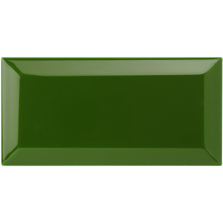 Original Style - Edwardian Green Metro Bevelled Tile, 15 x 7.5cm (IM-0030931)