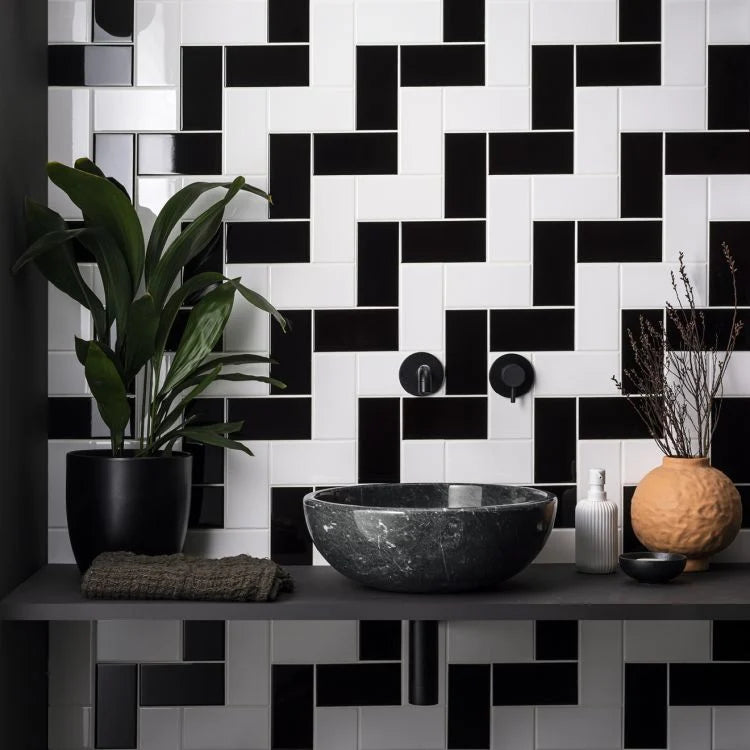 Original Style - Brilliant White Half Tile, 15.2 x 7.5cm (IM-0020174)