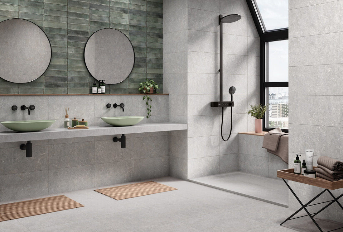 Minoli - Acron Pearl Rectified Ceramic Matt, 30 x 60cm (ACN1002) - Tiles & Stone To You