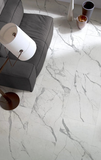 Minoli - Energy Stone Superiore Statuario, 60 x 60cm (VC03750) - Tiles &amp; Stone To You