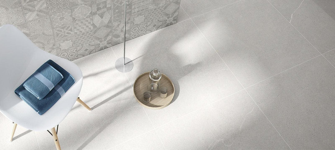 Minoli - Hardy White Ceramic Matt, 30 x 60cm (VC03586) - Tiles & Stone To You