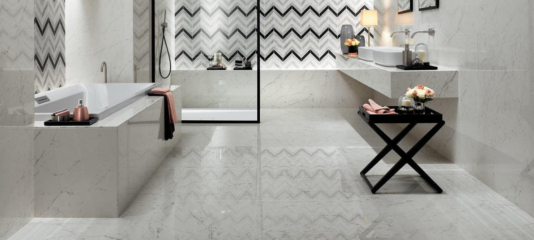 Minoli - Marvel Carrara Pure Matt, 60 x 60cm (VC03277) - Tiles & Stone To You