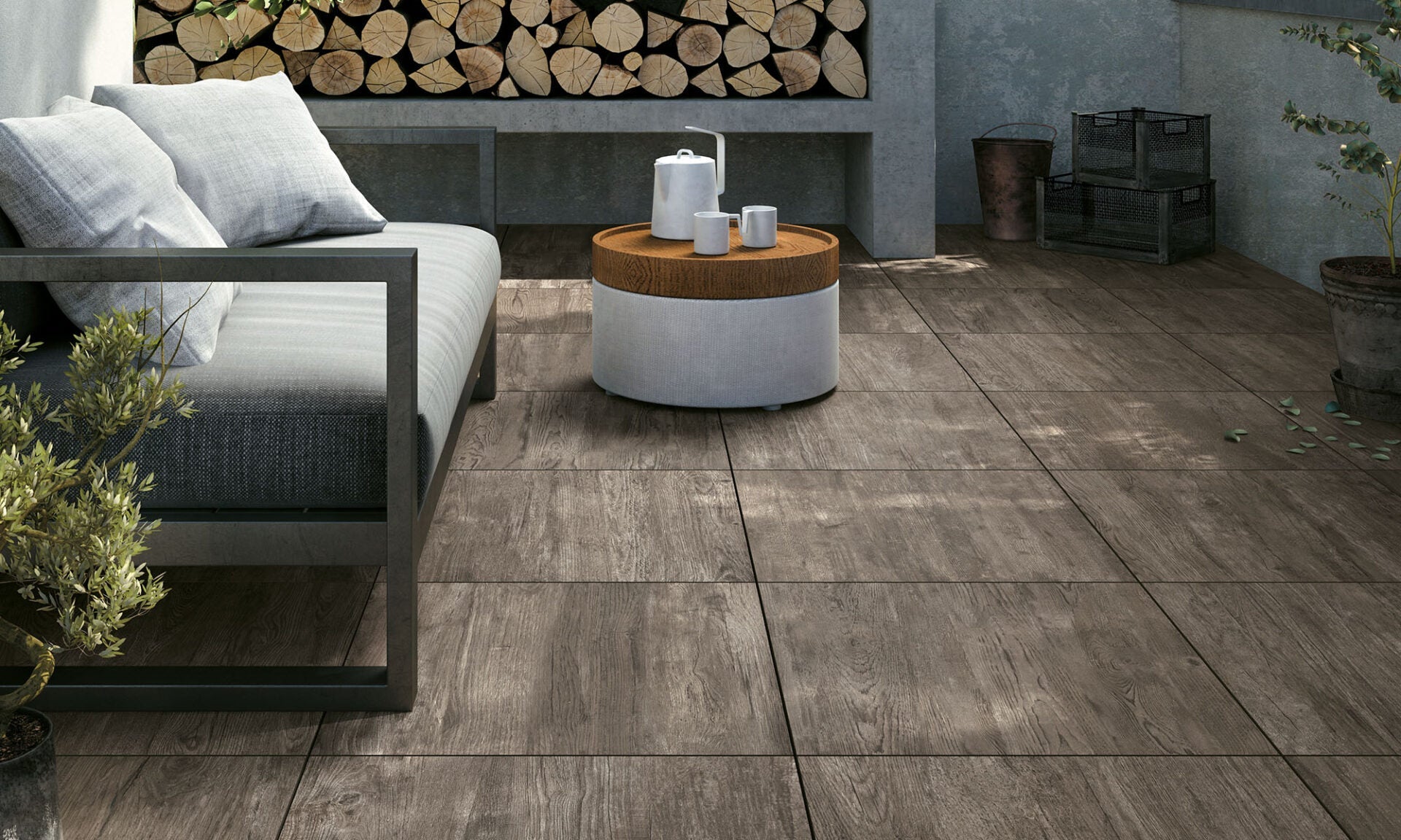 Minoli - Twenty Thunder Outdoor, 60 x 60cm (TWT1005) - Tiles &amp; Stone To You