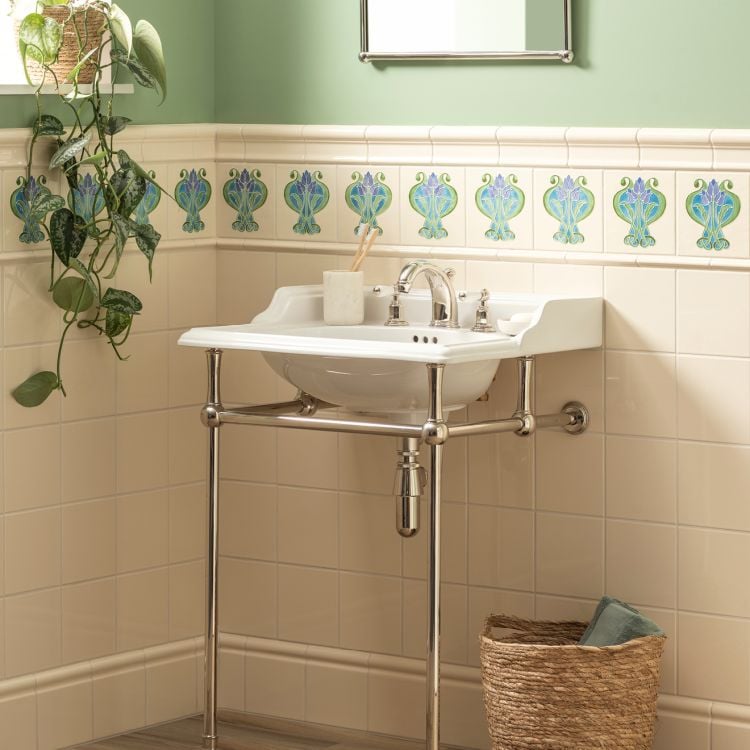 Original Style - County White Astragal Moulding, 15.2 x 2.1cm (IM-0018763)