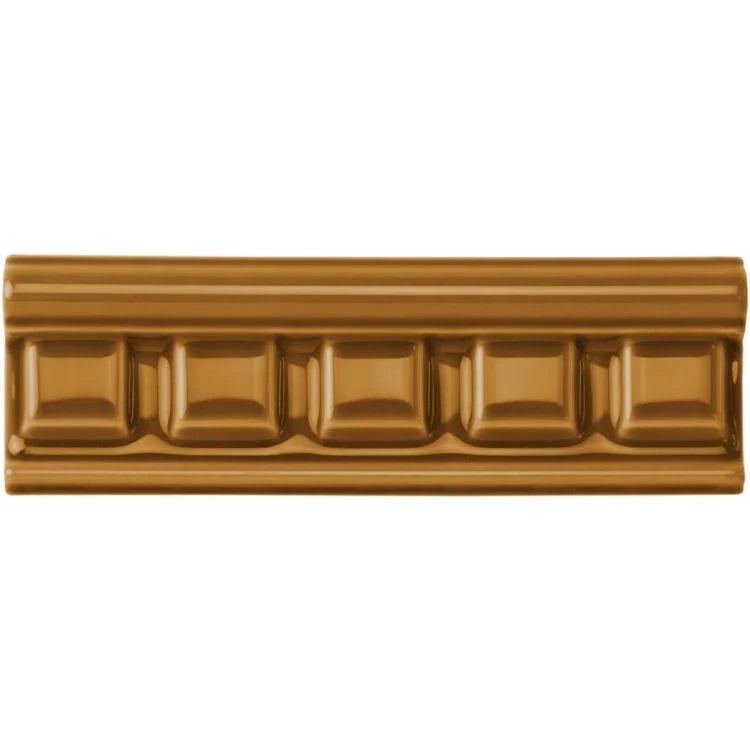 Original Style - Ochre Dentil Moulding, 15.2 x 5cm (IM-0030120)