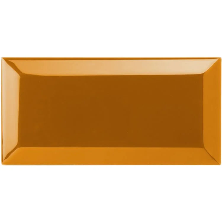 Original Style - Ochre Metro Bevelled Tile, 15 x 7.5cm (IM-0030177)